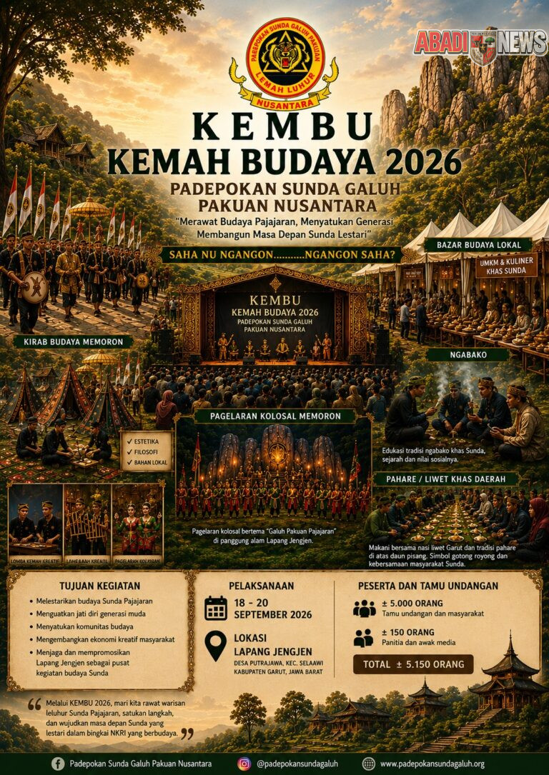 Guna Melestarikan Budaya Sunda, Padepokan Sunda Galuh Pakuan Nusantara Gelar KEMBU (Kemah Budaya) 2026