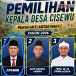 Jumardi Terpilih Sebagai Kepala Desa PAW Cisewu, Raih 123 Suara