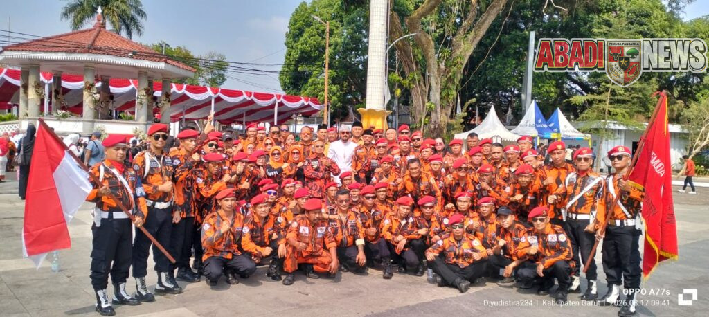 HUT RI ke-81 di Garut Semarak, Pemuda Pancasila MPC Garut Turunkan Satu Peleton KOTI Mahatidana