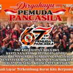 Sambut HUT ke-67 Pemuda Pancasila, PAC Selaawi Gelar Jalan Sehat dan Santunan Anak Yatim
