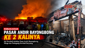 Kebakaran Besar Kembali Melanda Pasar Andir Garut, 81 Personel Gabungan Dikerahkan